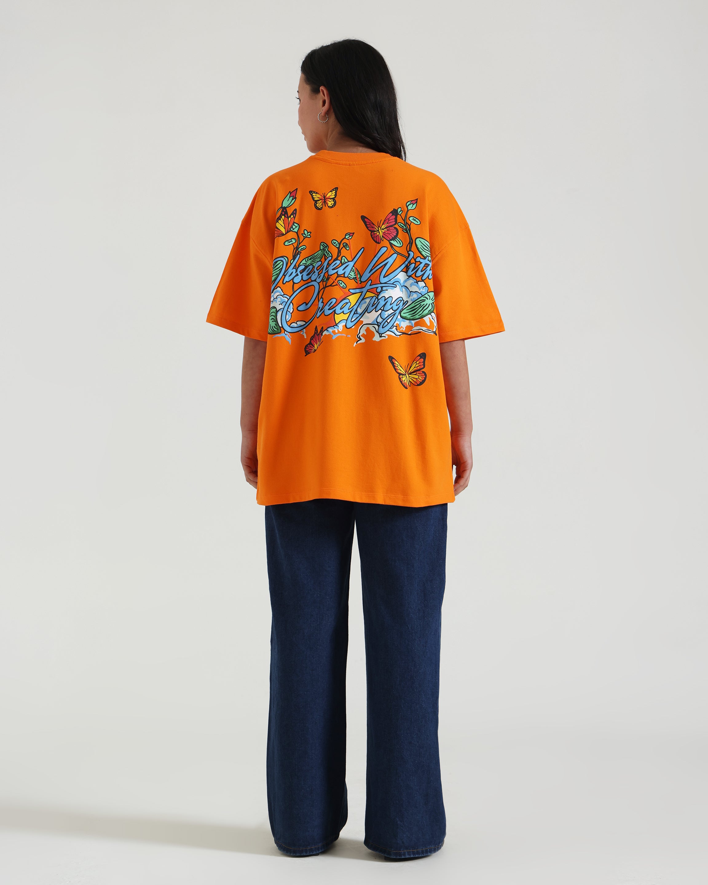 ORNG OVERSIZED BUTTERFLY T-SHIRT